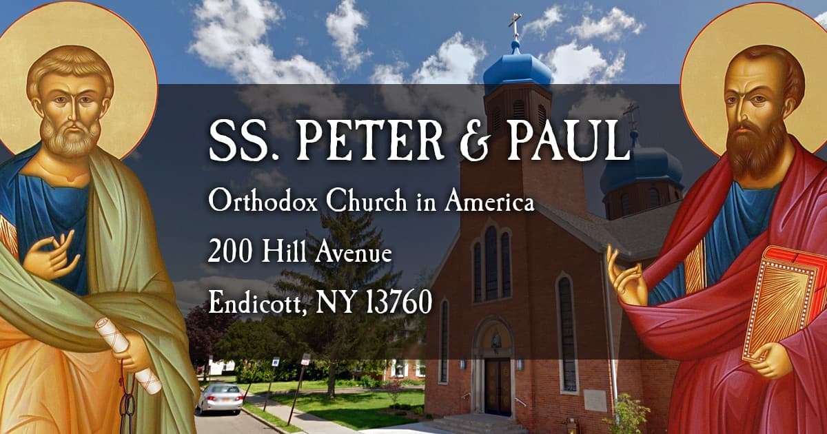 Saints Peter & Paul Orthodox Church