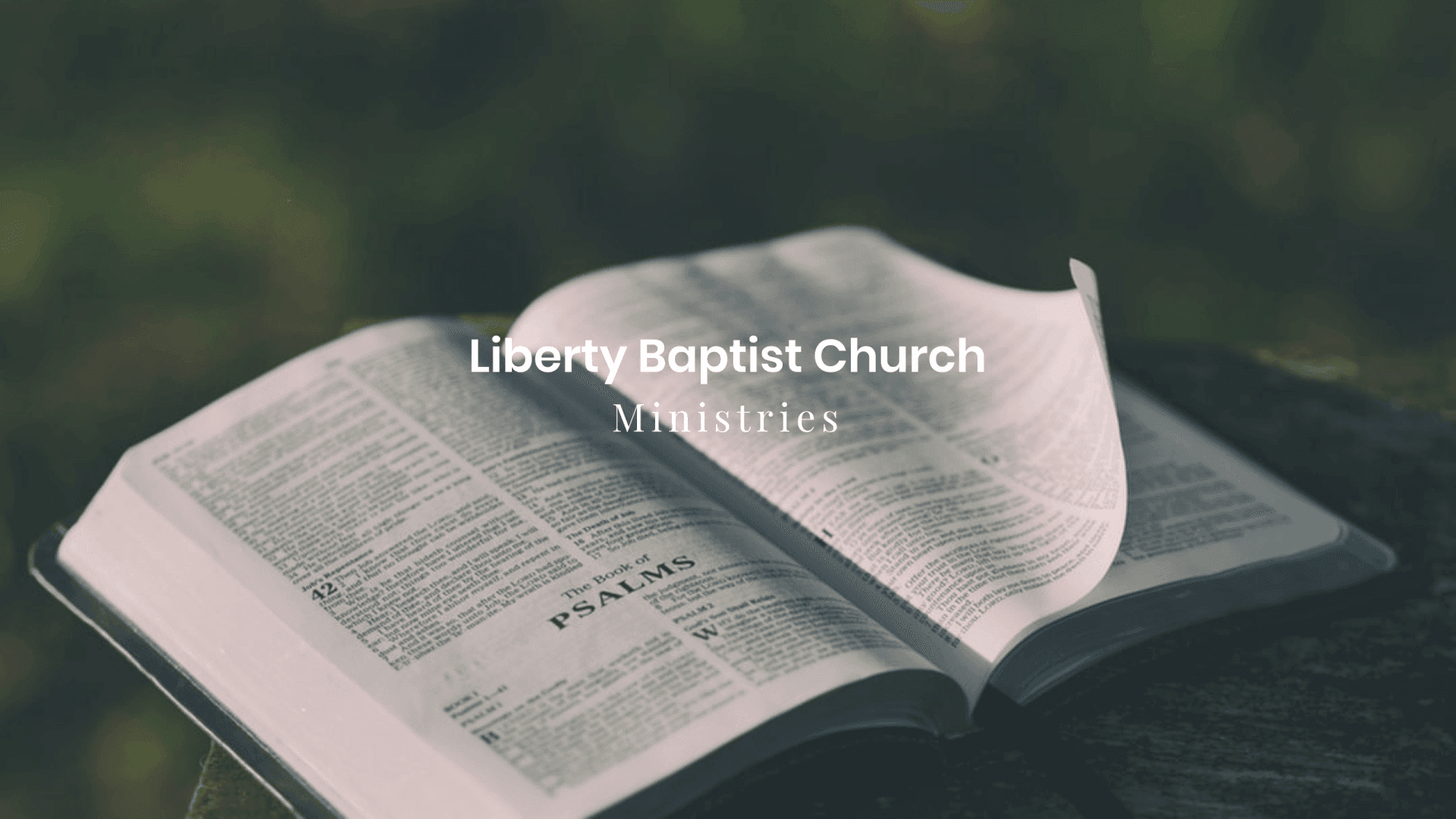 Liberty Baptist Church and School exterior