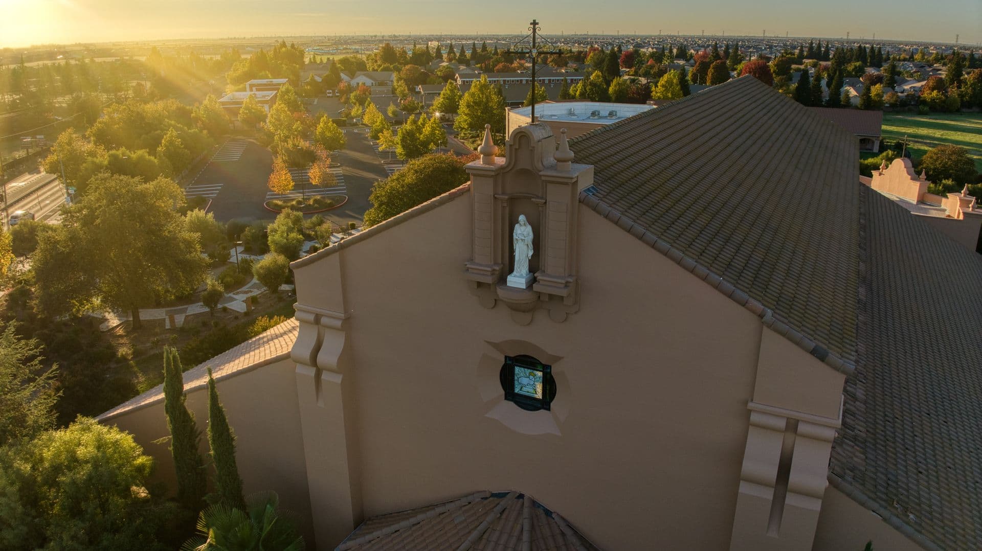 Saint Clare Catholic Church exterior