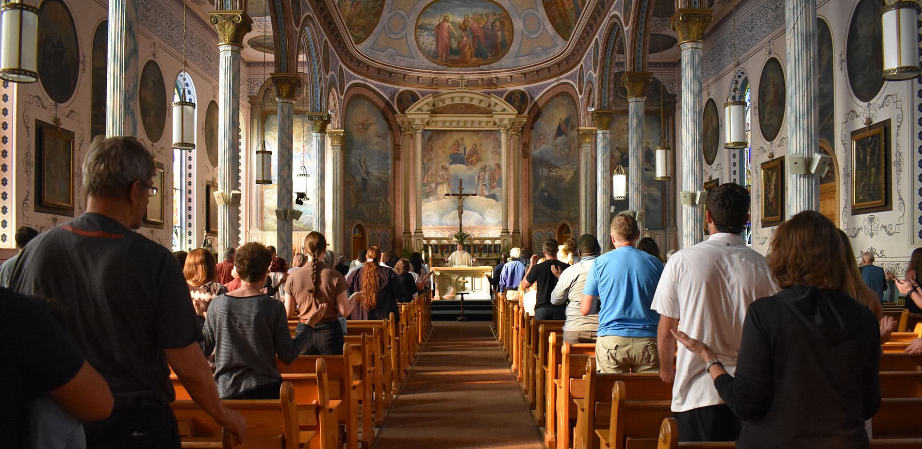 Saint Francis Xavier Catholic Church exterior